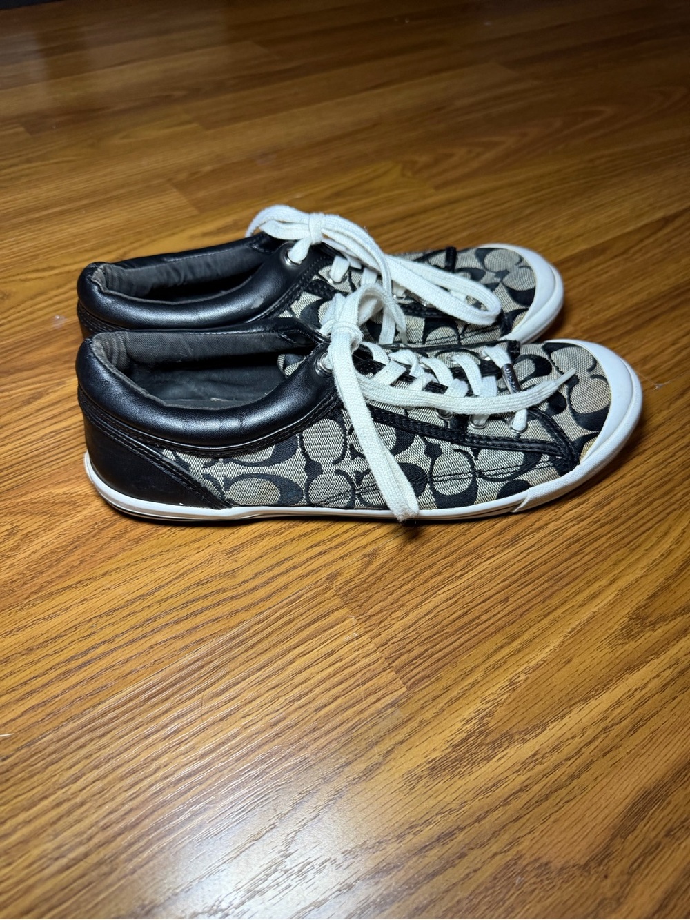 Coach Francesca Signature Logo Jacquard Y2K Sneakers 10